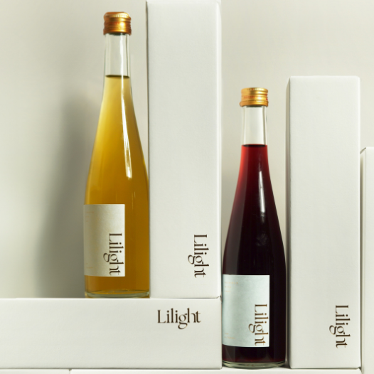 Alc.3％のリキュール飲み比べセット（シャインマスカット＆ラズベリー）